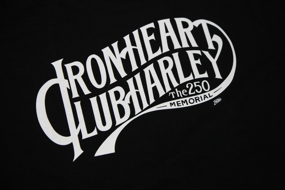 創刊250号記念プレゼント企画 ”CLUB HARLEY×IRON HEART ”激レアWネームＴシャツ完成 - 【公式】CLUB HARLEY（クラブ  ハーレー）