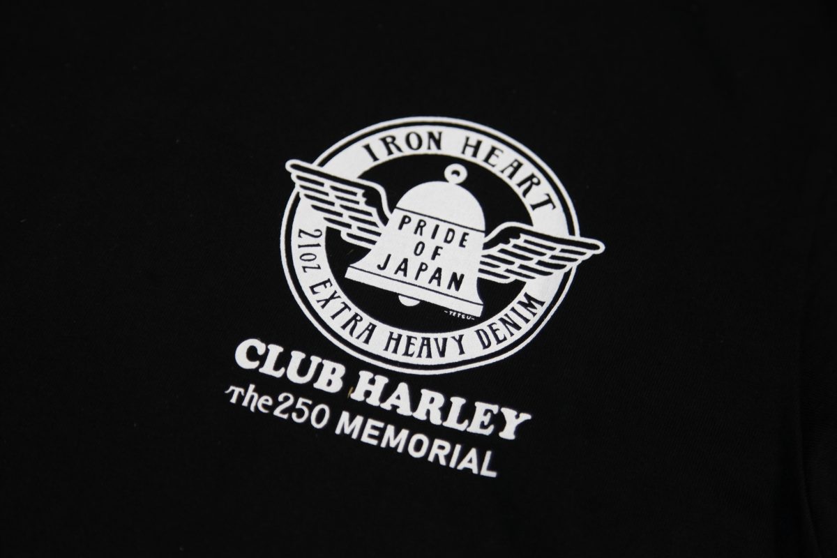 創刊250号記念プレゼント企画 ”CLUB HARLEY×IRON HEART ”激レアWネームＴシャツ完成 - 【公式】CLUB HARLEY（クラブ  ハーレー）