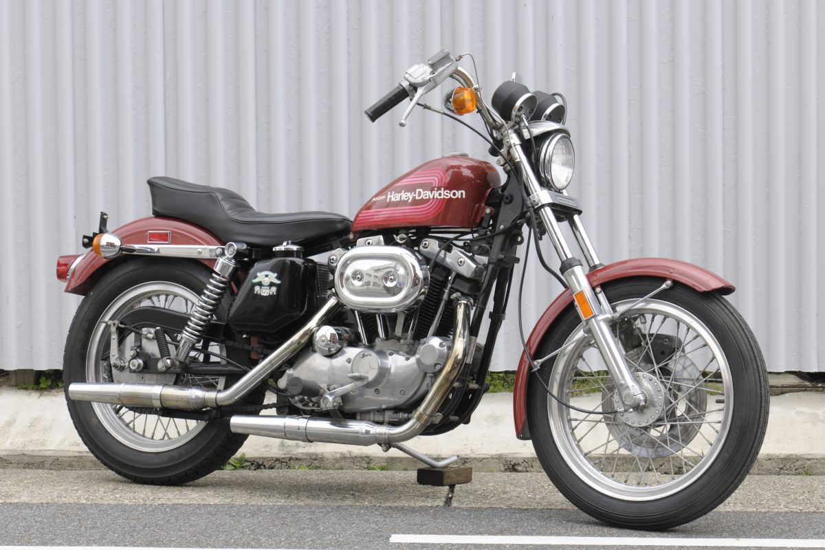 1976 ハーレー xlh 1000 オイルタンクアイアンショベル